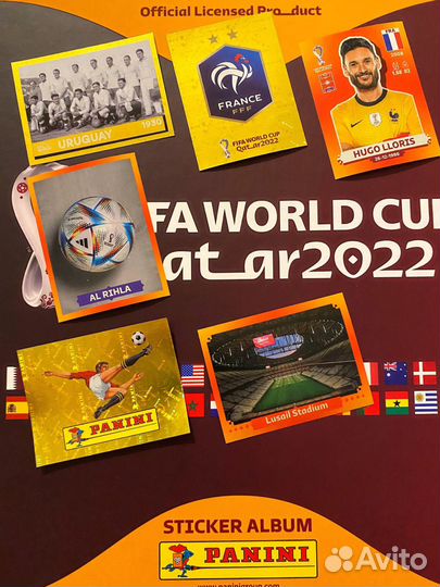 Полный сет Panini FIFA World Cup Qatar 2022г