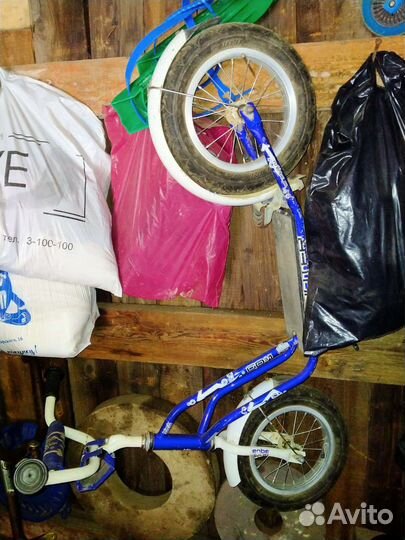 Детский велосипед от 4лет бу