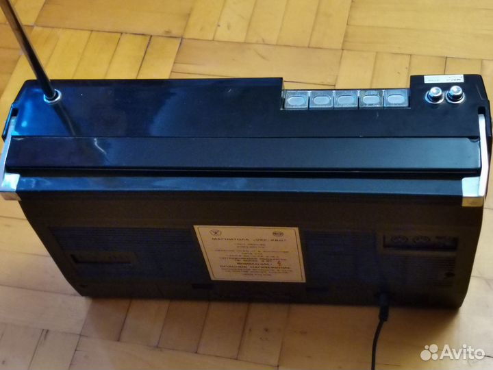 Радио приёмник СССР +кассет вэф Сигма Sigma VEF260