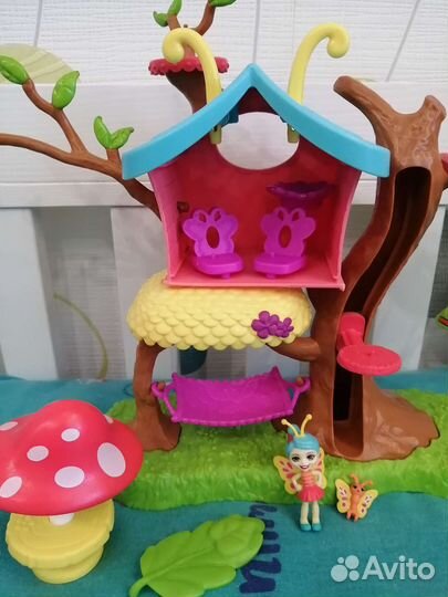 Enchantimals, дом бабочки, букашки