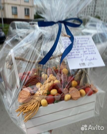 Мужские букеты съедобные