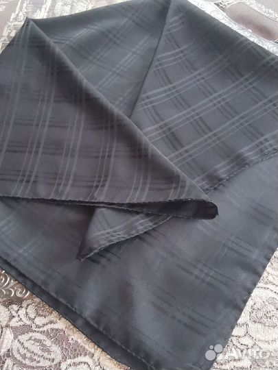 Винтажный платок Италия чёрный