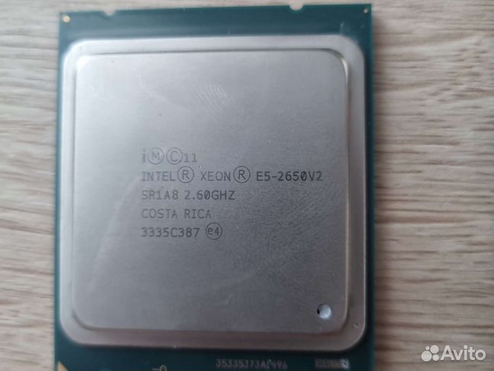 Процессор xeon e5 2650v2