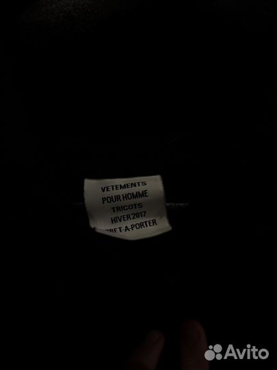 Худи vetements gun club