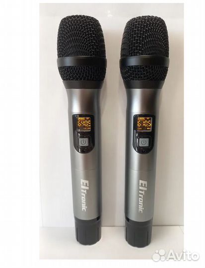 Набор караоке беспроводных микрофонов 10-07