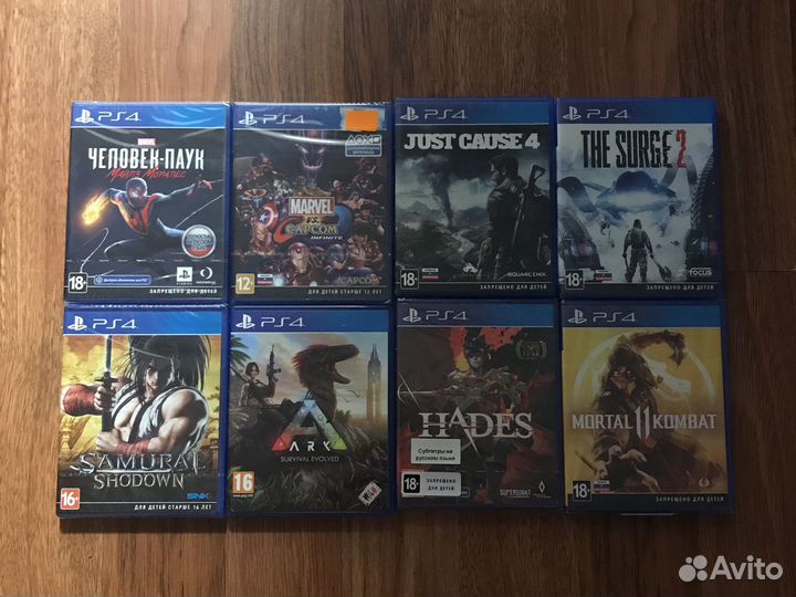 Игры для приставок ps4