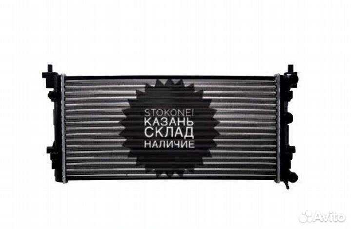 Радиатор Поло седан 5 +\- AC