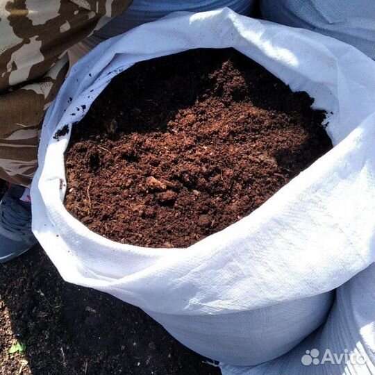 Навоз, перегной с доставкой (самосвалом)