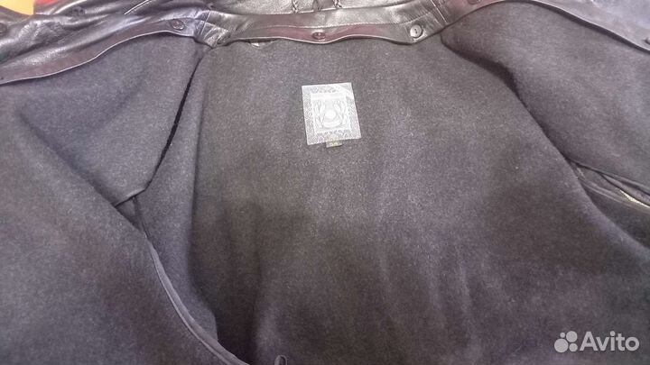 Кожаная куртка мужская