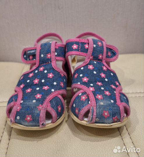 Сандали 24 для девочки Котофей