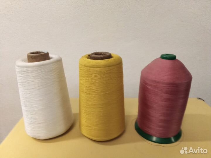 Нитки швейные бабины