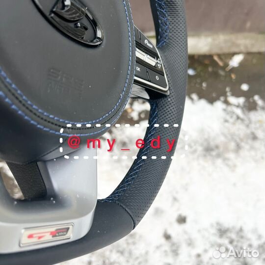 Мульти руль с костью на ваз Киа Спортаж гт