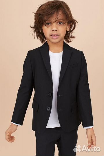 Костюм брючный пиджак брюки рубашка бабочка 92