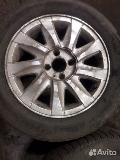 Колеса R15 Nissan, renault, largus