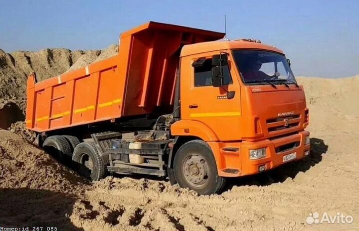 Природный Песок / Щебень