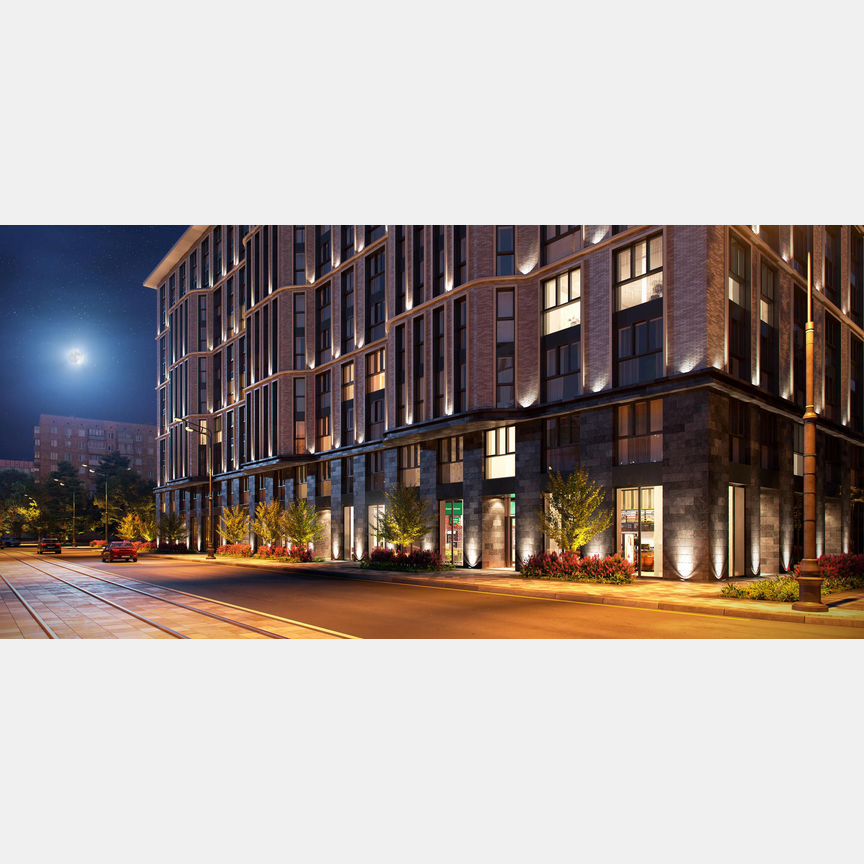 2-к. апартаменты, 71,1 м², 6/10 эт.