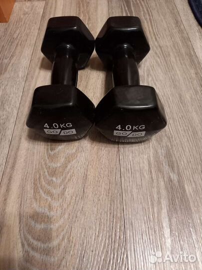 Гантели 4 кг
