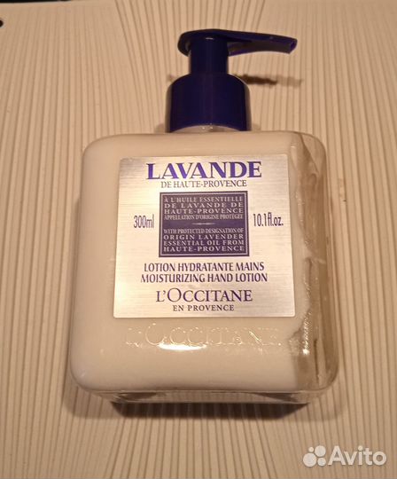 LOccitane набор - гель для душа и лосьон для рук