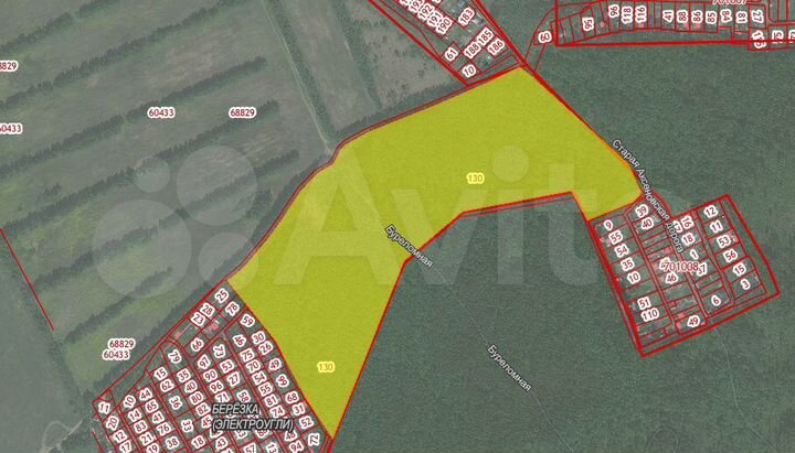 Участок 13,08 га (СНТ, ДНП)