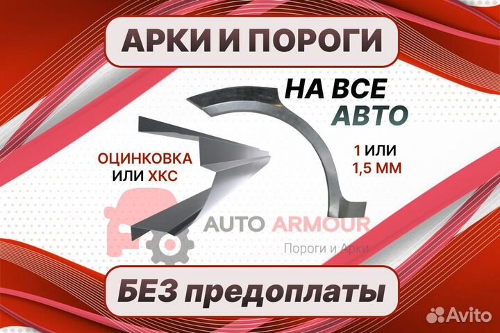 Передние арки Ford Focus ремонтные кузовные