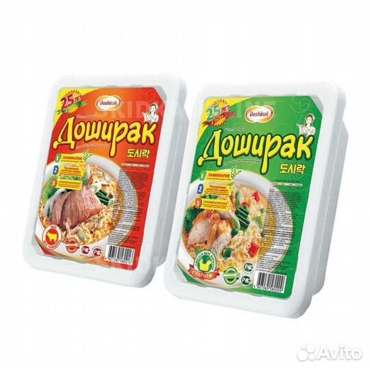 Доширак вкус курица лоток 90г