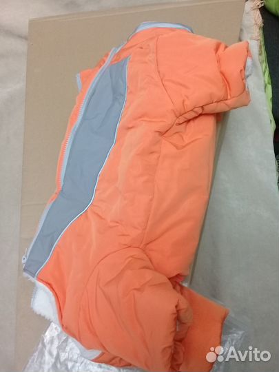 Куртка зимняя новая для собаки (девочки)