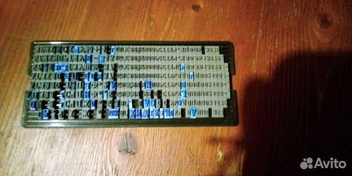 Штампы канцелярские