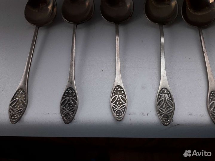 Мельхиоровые ложки советских времен