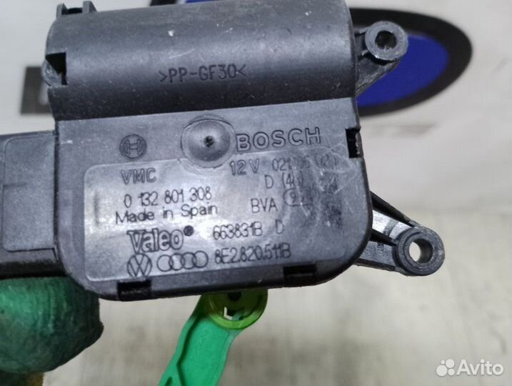 Сервопривод заслонок печки Audi A4 8EC BPW 2006