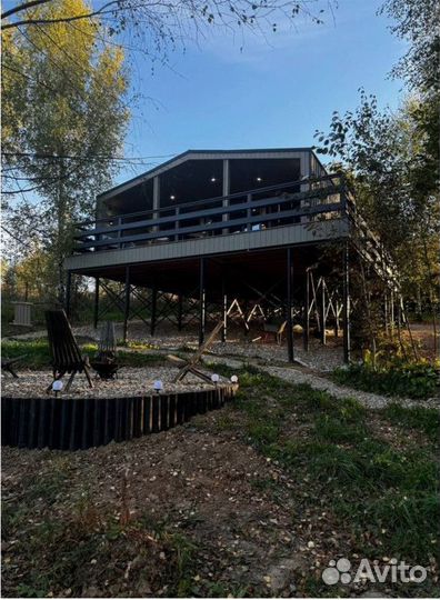 Теплый каркасный дом на дачу, зимний 110 м кв Артикул дн-1040