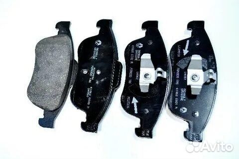 Колодки тормозные Рено дастер19 вкруг