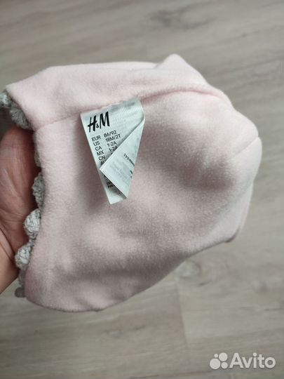 Шапка для девочки 86 hm