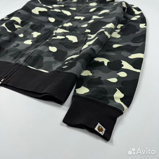 Зип худи A Bathing Ape Shark Full Zip Glow