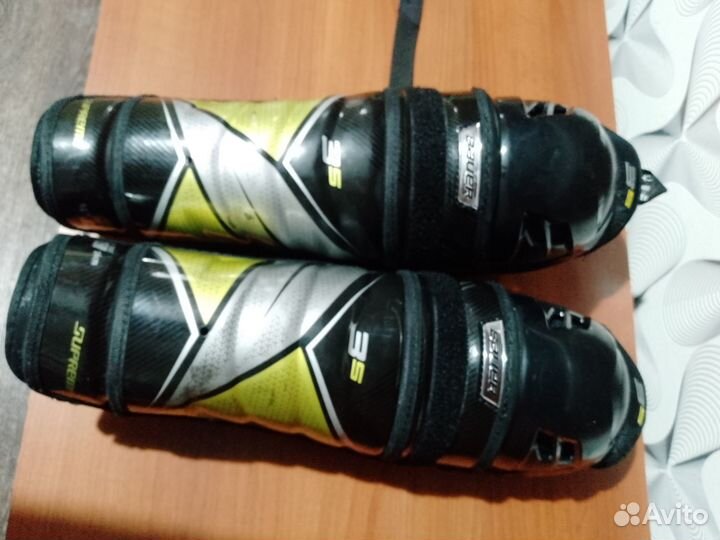 Щитки хоккейные Bauer supreme 3s