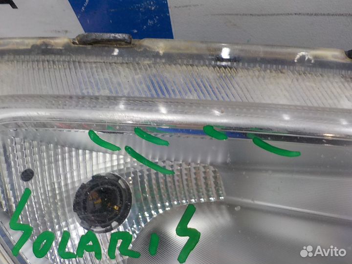 Птф правая Hyundai Solaris 2014