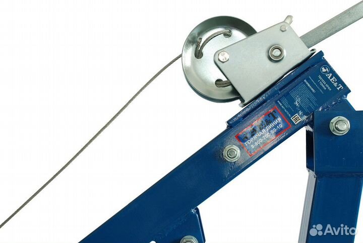 Гидравлический кран T62103A AE&T 1т с лебедкой