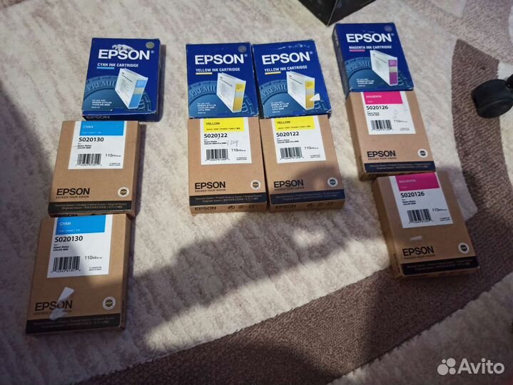 Катридж для принтера epson s020122,s020130,s020126