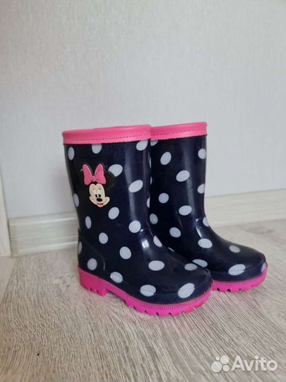 Резиновые сапоги для девочки 22 размер