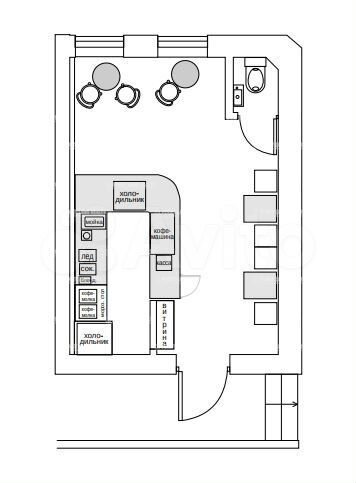 Продам торговое помещение, 20 м²