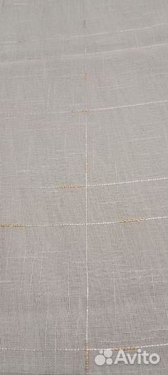 Тюль под лен 500х260см новый