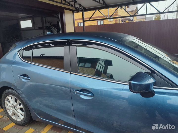 Дефлекторы окон mazda 3