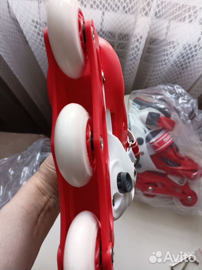 Коньки роликовые раздвижные kreiss р.27-30