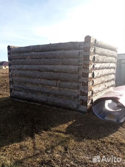 Сруб из сосны