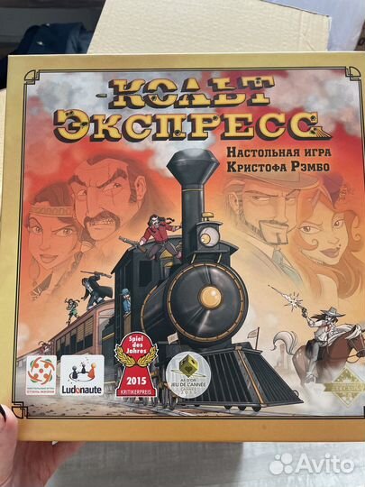 Кольт-экспресс настольная игра