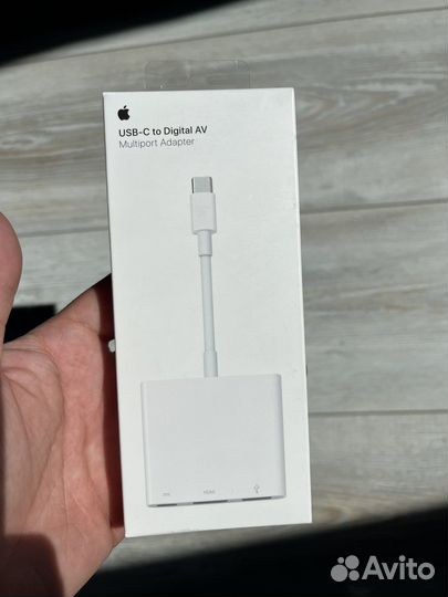 Переходник Apple USB Type-C - hdmi, USB