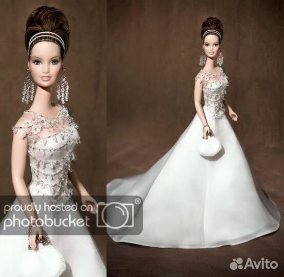 Кукла Барби Badgley Mischka Bride невеста