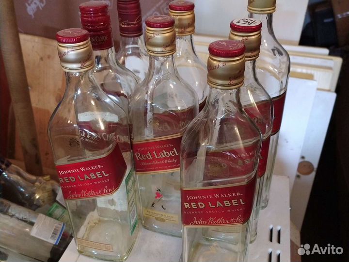 Пустые бутылки от простых до элитных