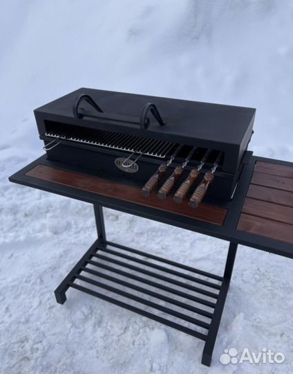 Мангал-гриль, 4 мм, комплект