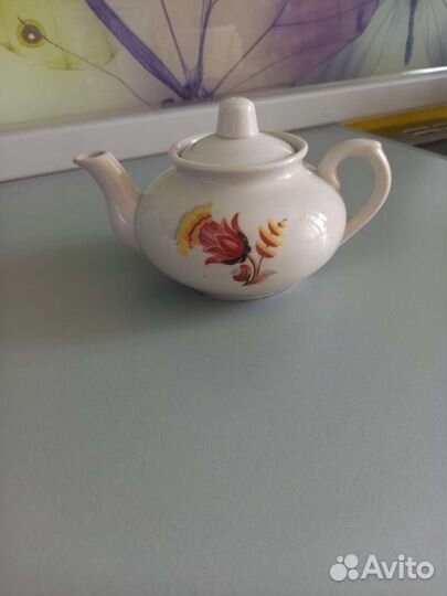 Чайник заварочный фарфоровый СССР