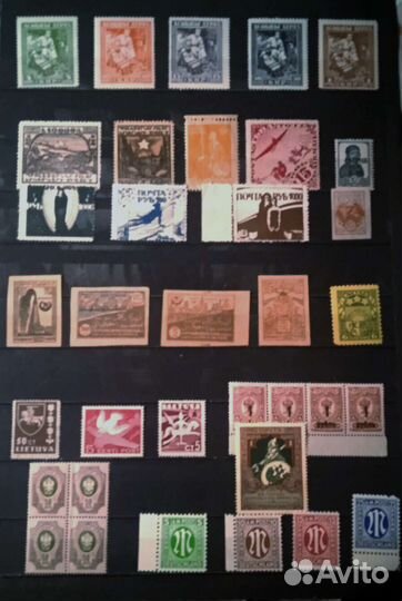 Марки Российской империи, РСФСР, гражданская война